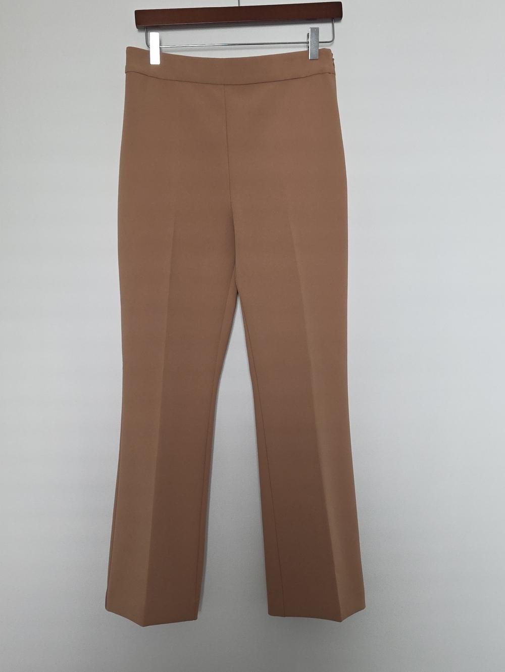 Ann Taylor Camel Brown Boot-Cut Pants